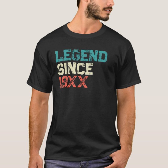 Personalized Legend Birthday T-Shirt (Front)