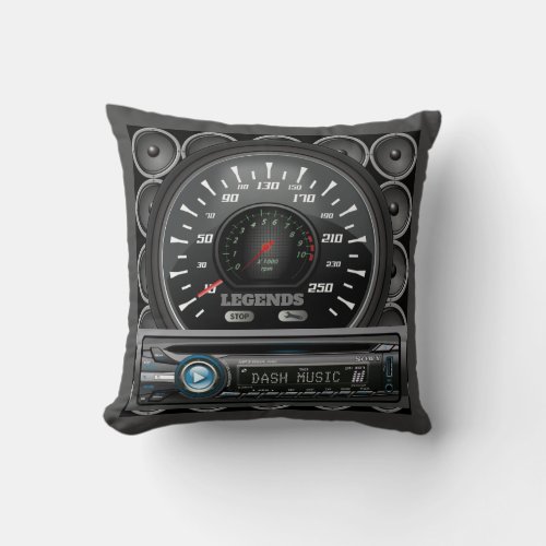 Personalized Legends Dash Board Music Pillow