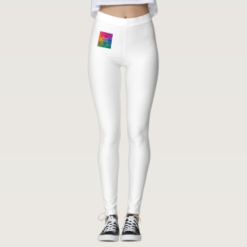 Personalized Leggings Add Your Text Company Logo