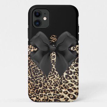 Personalized Leopard Iphone 11 Case by K2Pphotography at Zazzle