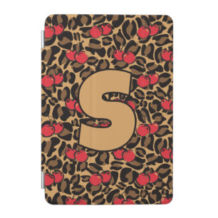 Personalized Leopard Cherries iPad Mini Cover
