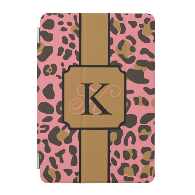 Personalized Leopard Jaguar Animal Print Pattern iPad Mini Cover (Front)