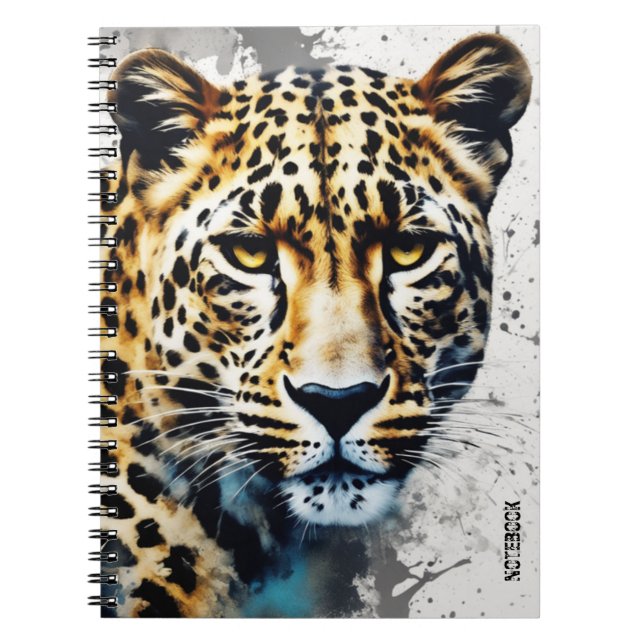 Personalized Leopard | Notebook Journal (Front)