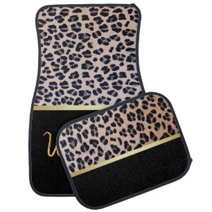 Personalized Leopard Pattern Car Floor Mat