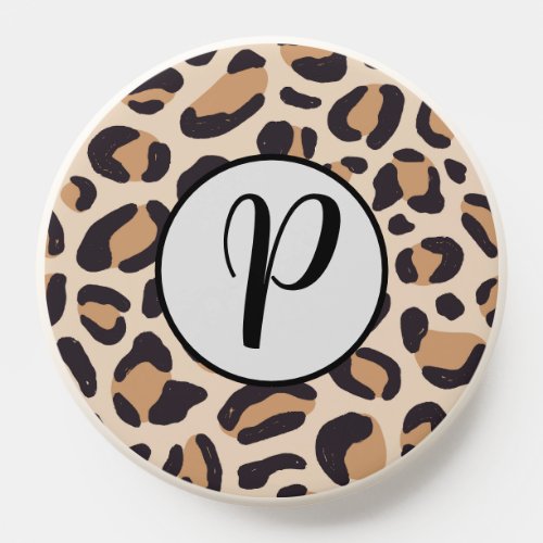 Personalized Leopard Print PopSocket Wild Style PopSocket