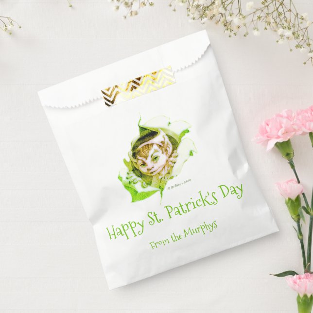 Personalized Leprechaun Favor Bag (Sealed)