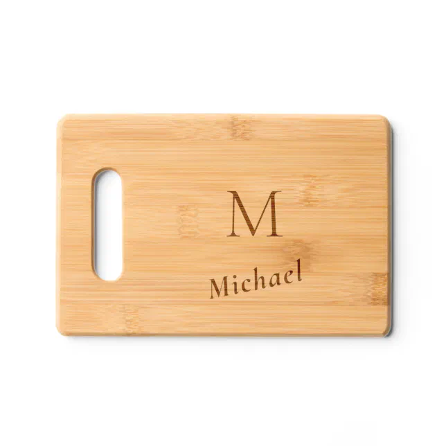 Discover Personalized Letter and Name Your Own Design Cutting Board