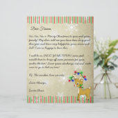 Personalized Letter from Santa Claus (Standing Front)