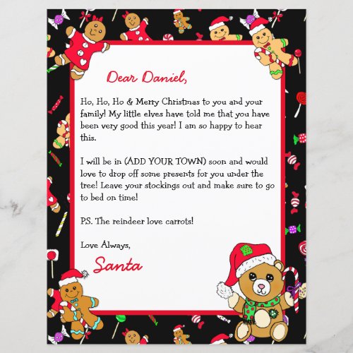 Personalized Letter from Santa Claus