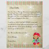 Personalized Letter from Santa Claus (Front)