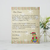 Personalized Letter from Santa Claus (Standing Front)