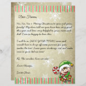 Personalized Letter from Santa Claus (Front/Back)