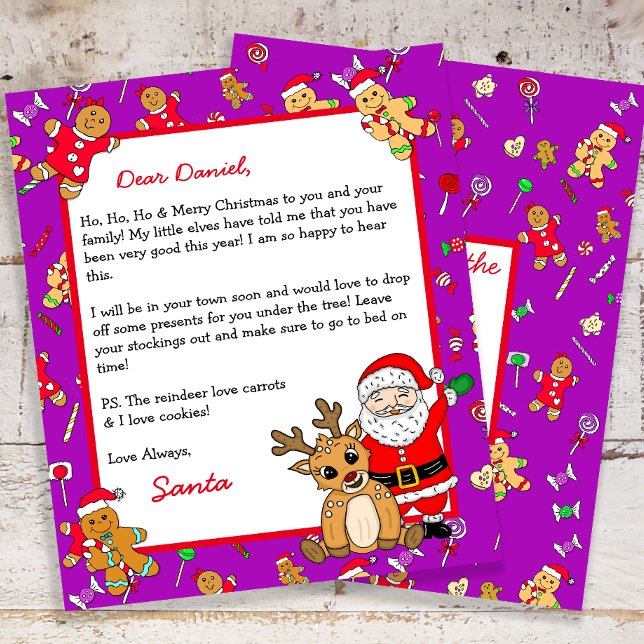 Personalized Letter from Santa Claus (Creator Uploaded)