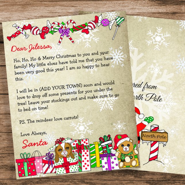 Personalized Letter from Santa Claus (Creator Uploaded)