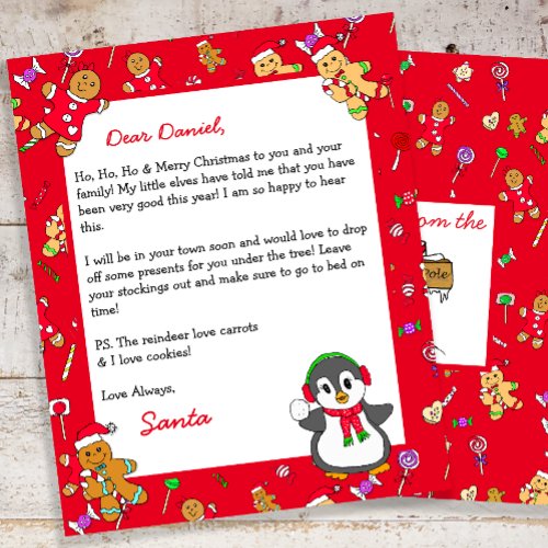 Personalized Letter from Santa Claus