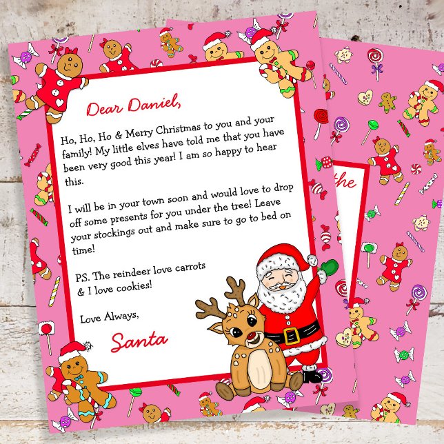 Personalized Letter from Santa Claus (Creator Uploaded)