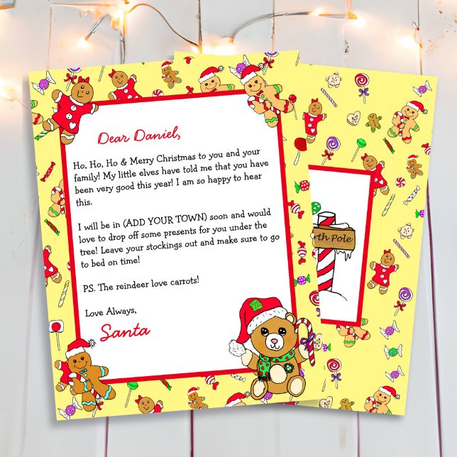 Personalized Letter from Santa Claus (Creator Uploaded)
