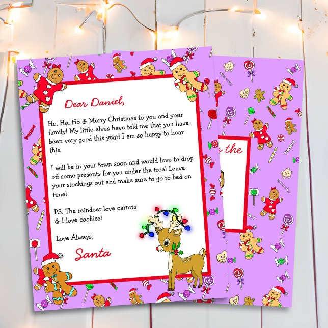 Personalized Letter from Santa Claus (Creator Uploaded)
