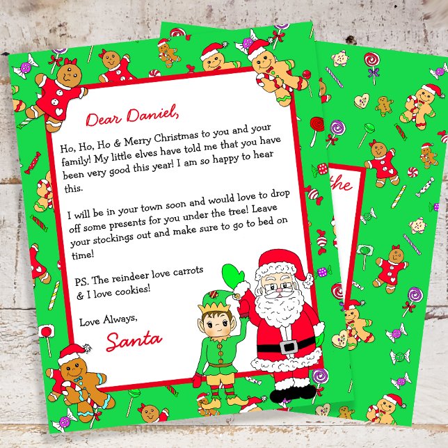 Personalized Letter from Santa Claus (Creator Uploaded)
