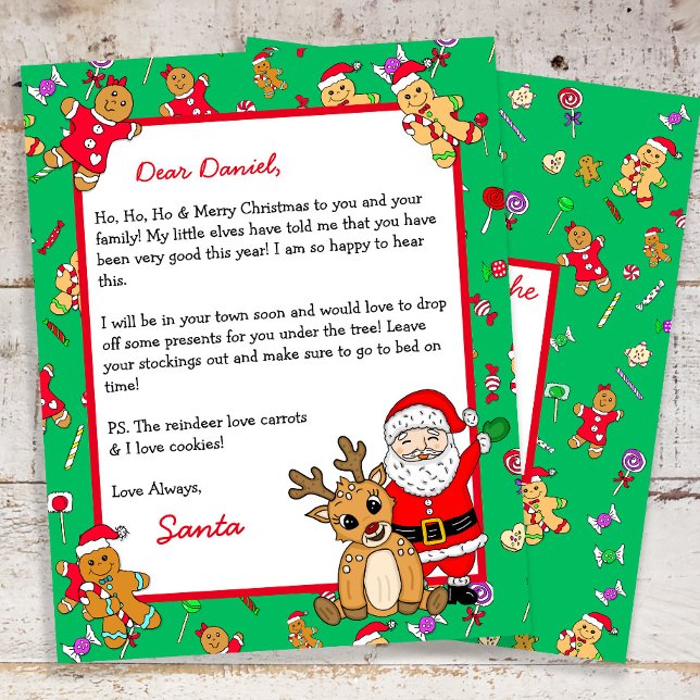Personalized Letter from Santa Claus (Creator Uploaded)
