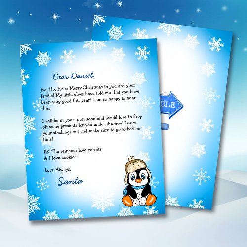 Personalized Letter from Santa Claus