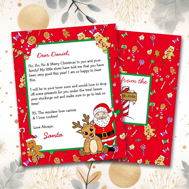 Personalized Letter from Santa Claus (Creator Uploaded)