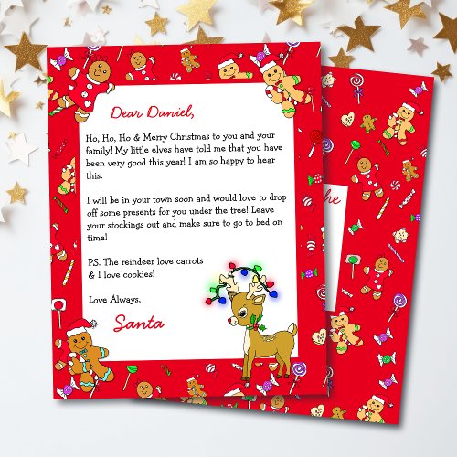 Personalized Letter from Santa Claus