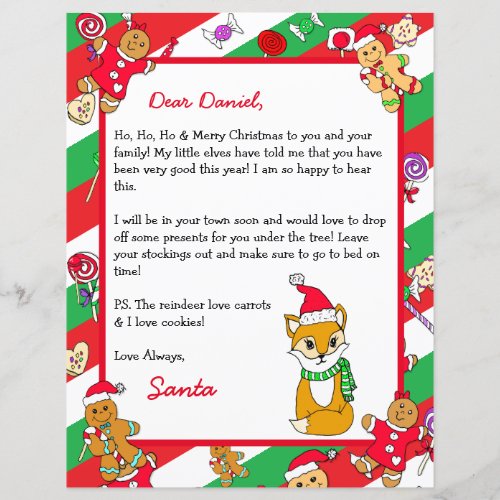 Personalized Letter from Santa Claus