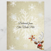 Personalized Letter from Santa Claus (Back)