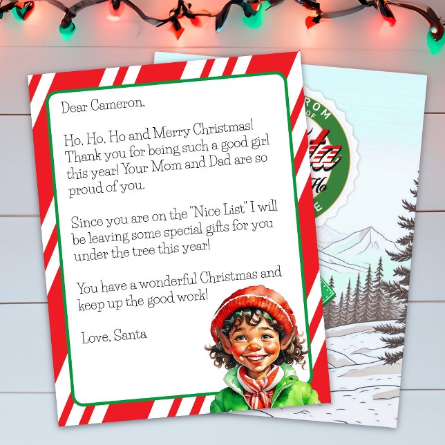 Personalized Letter from Santa Claus for Children (Creator Uploaded)