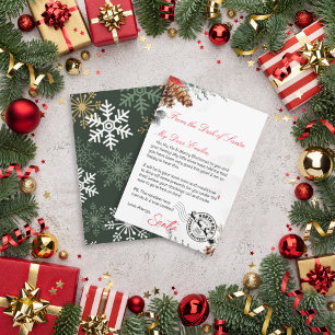 Personalized Letter from Santa Claus template