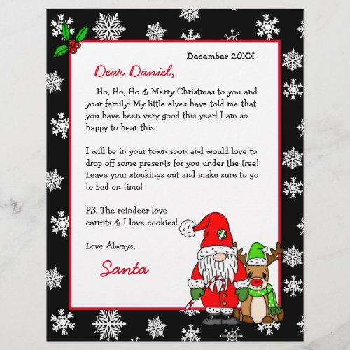 Personalized Letter from Santa for Children