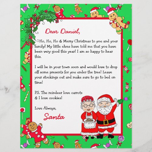 Personalized Letter from Santa for Children