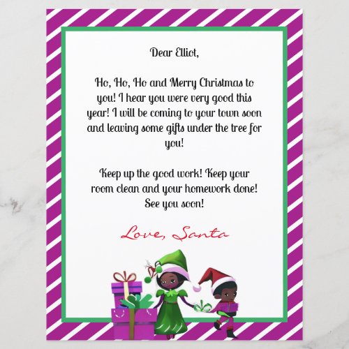 Personalized Letter from Santa for Children