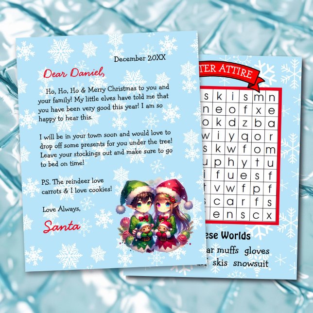 Personalized Letter from Santa for Children (Creator Uploaded)