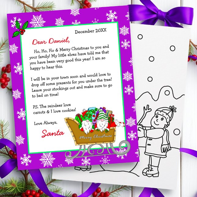 Personalized Letter from Santa for Children (Creator Uploaded)