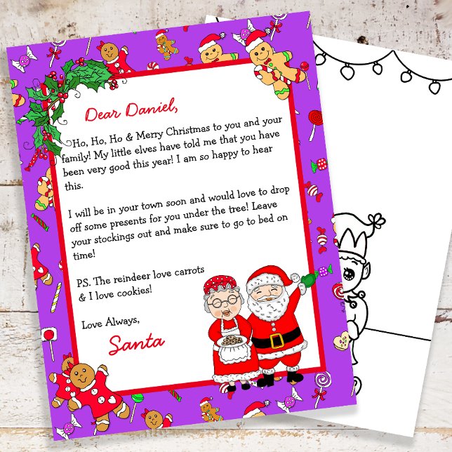 Personalized Letter from Santa for Children (Creator Uploaded)