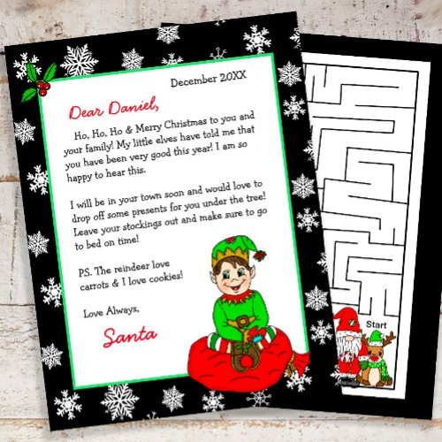 Personalized Letter from Santa for Children