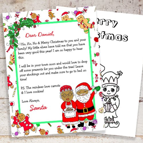 Personalized Letter from Santa for Children