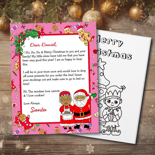 Personalized Letter from Santa for Children