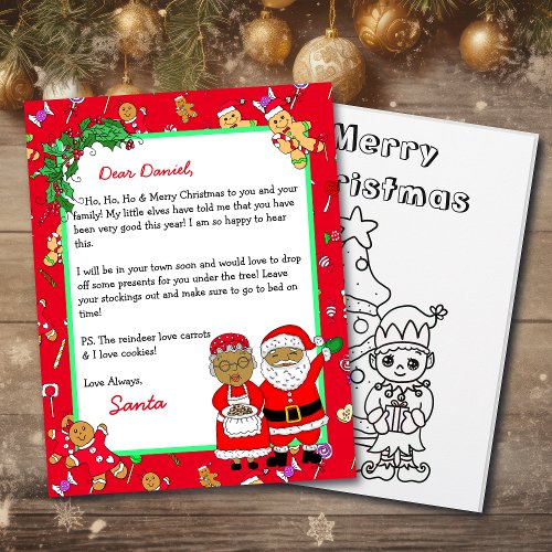 Personalized Letter from Santa for Children