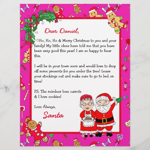 Personalized Letter from Santa for Children