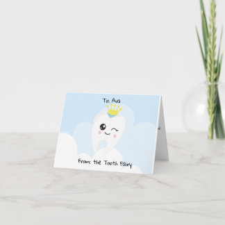 Personalized Letter from Tooth Fairy Card