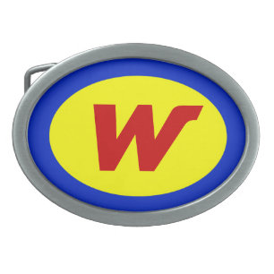 Personalized Letter Superhero Belt Buckle