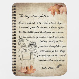 Personalized Letter To My Daughter From Mom, Baby Blanket
