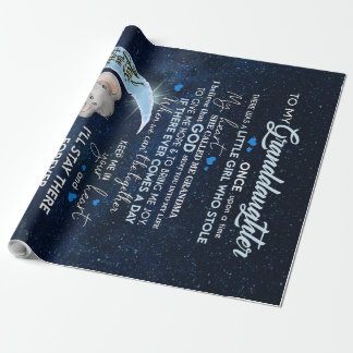 Personalized Letter To My Granddaughter, Elephant Wrapping Paper