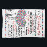 Personalized Letter To My Granddaughter From Gran Kitchen Towel<br><div class="desc">Personalized Letter To My Granddaughter From Grandma</div>