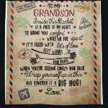 Personalized Letter To My GrandSon, Birthday Gift Shower Curtain<br><div class="desc">Personalized Letter To My GrandSon,  Birthday Gift</div>