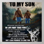 Personalized Letter To My Son From Dad Blanket, Poster<br><div class="desc">Personalized Letter To My Son From Dad Blanket, </div>