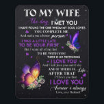 Personalized Letter To My Wife, Wife Birthday Gift Door Sign<br><div class="desc">Personalized Letter To My Wife,  Wife Birthday Gift, </div>